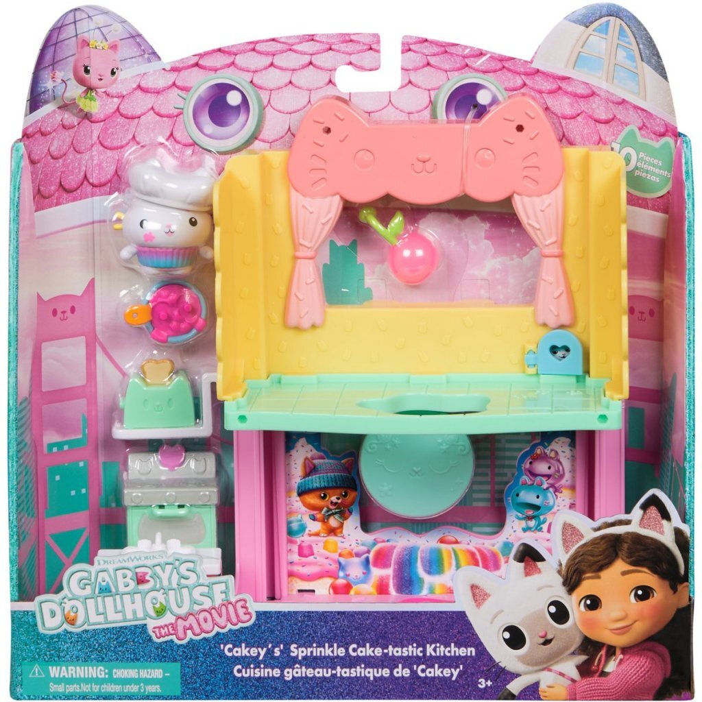 Gabby's Dollhouse Gabby'S Dollhouse The Movie Kamer Cakey'S