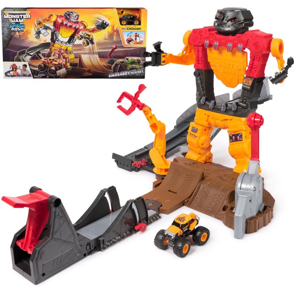 Monster Jam Smash &Amp; Bash Speelset