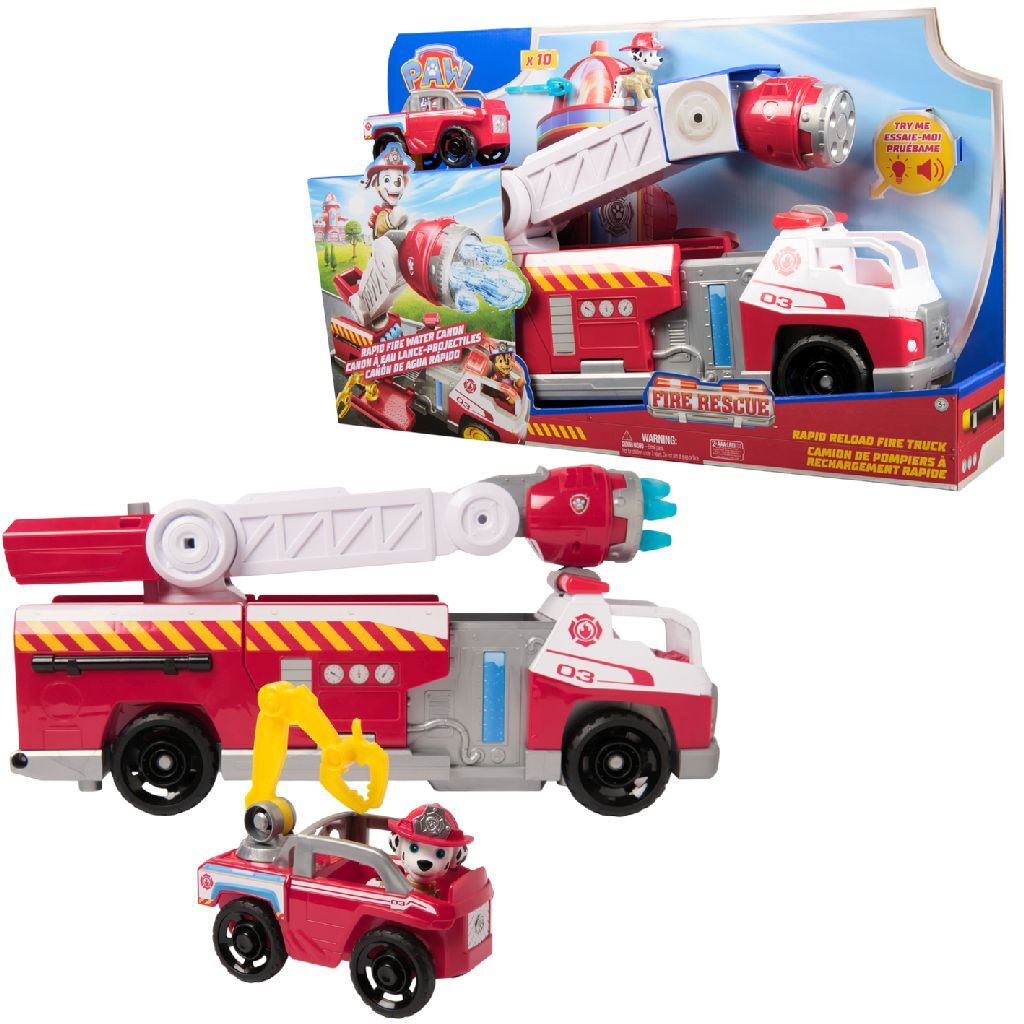 Paw Patrol Fire Rescue Deluxe Fire Truck