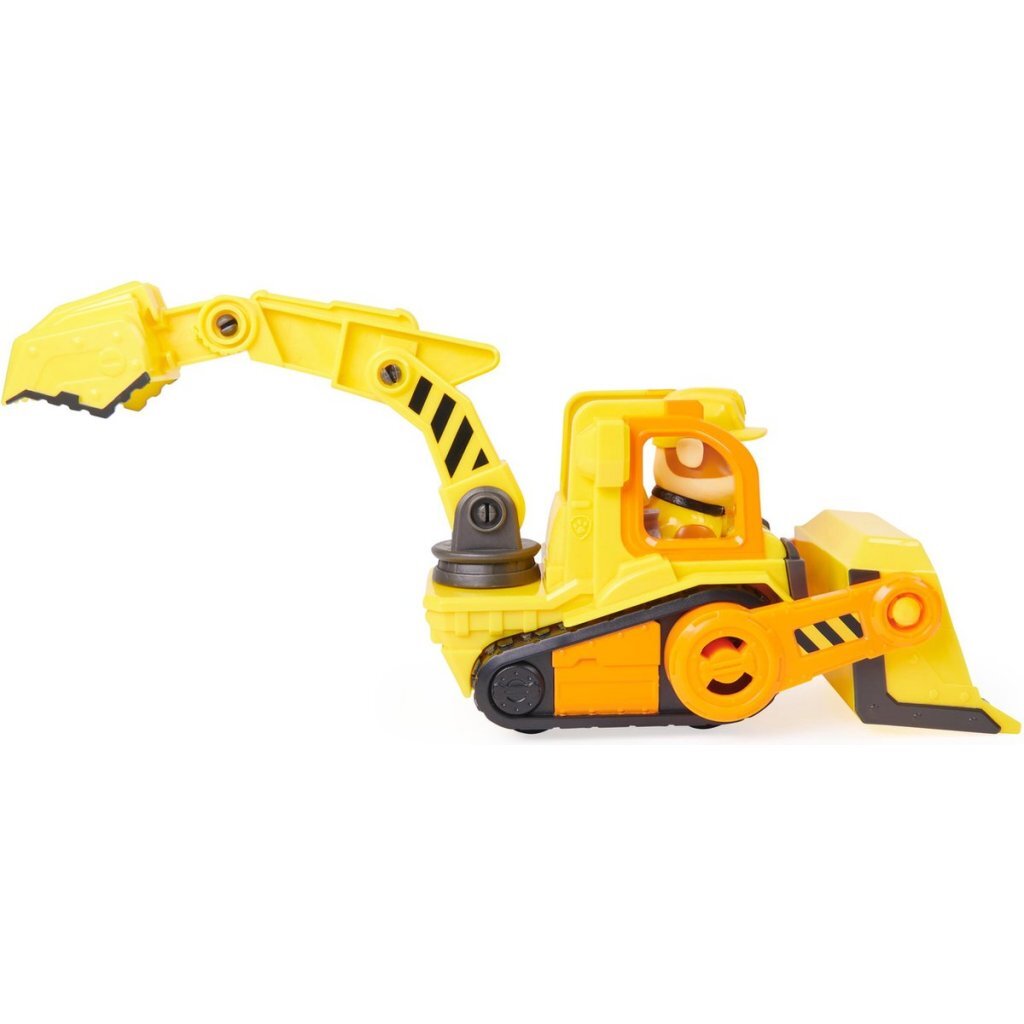 Paw Patrol Rubble &Amp; Crew Rubble&Rsquo;S Bulldozer + Figuur