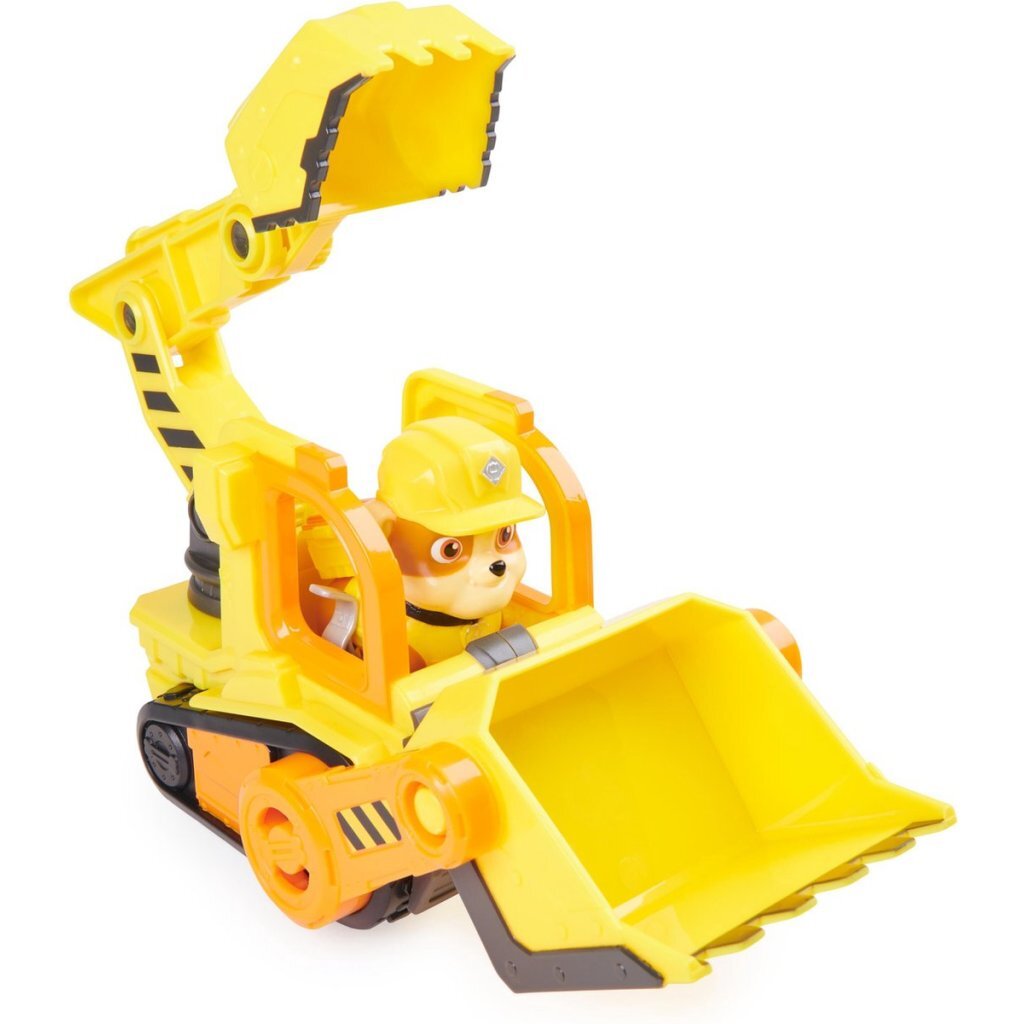 Paw Patrol Rubble &Amp; Crew Rubble&Rsquo;S Bulldozer + Figuur