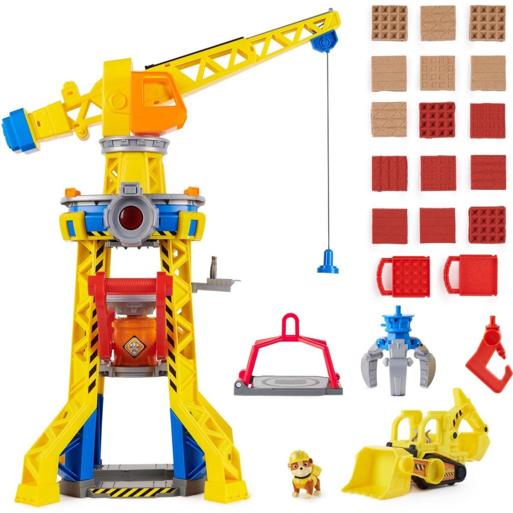 Paw Patrol Rubble &Amp; Crew Blafwerf Hijskraan