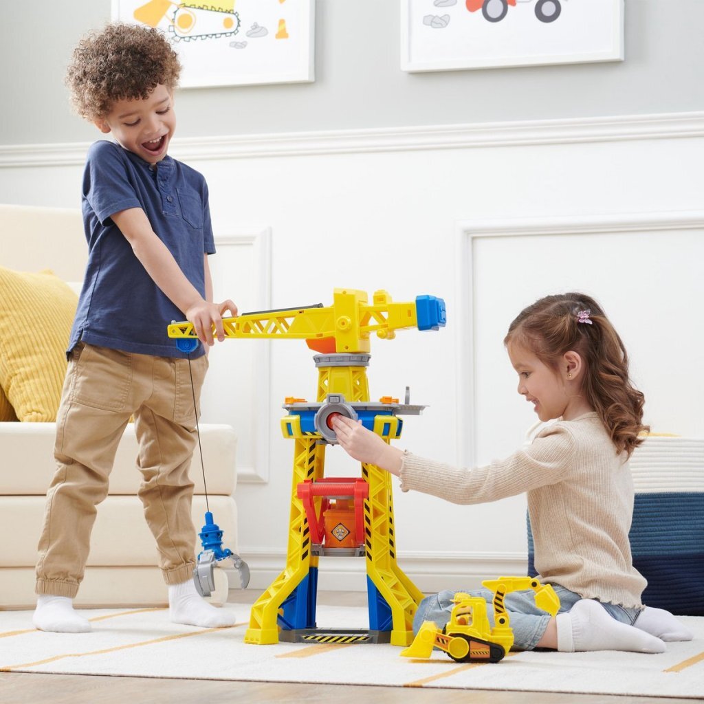 Paw Patrol Rubble &Amp; Crew Blafwerf Hijskraan