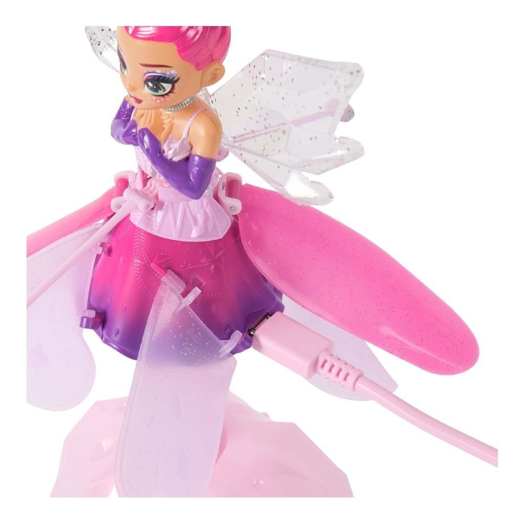 Overige Merken Crystal Flyers Interactieve Vliegende Fee 15 Cm