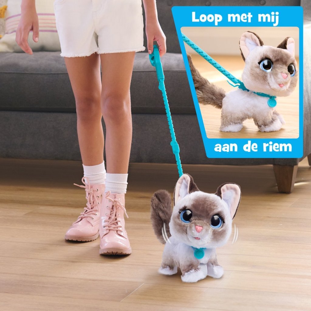 Furreal Friends Wagalots Kitty Kat + Geluid