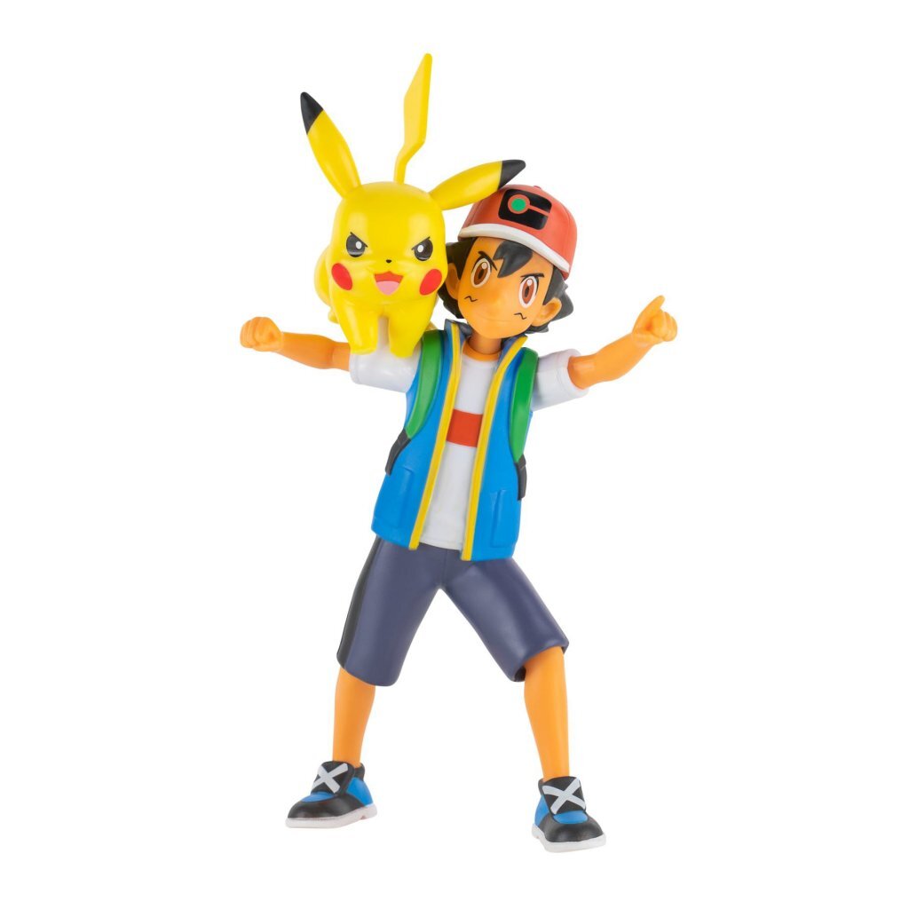 Pokemon Pok&Eacute;Mon Battle Figuren Ash En Pikachu