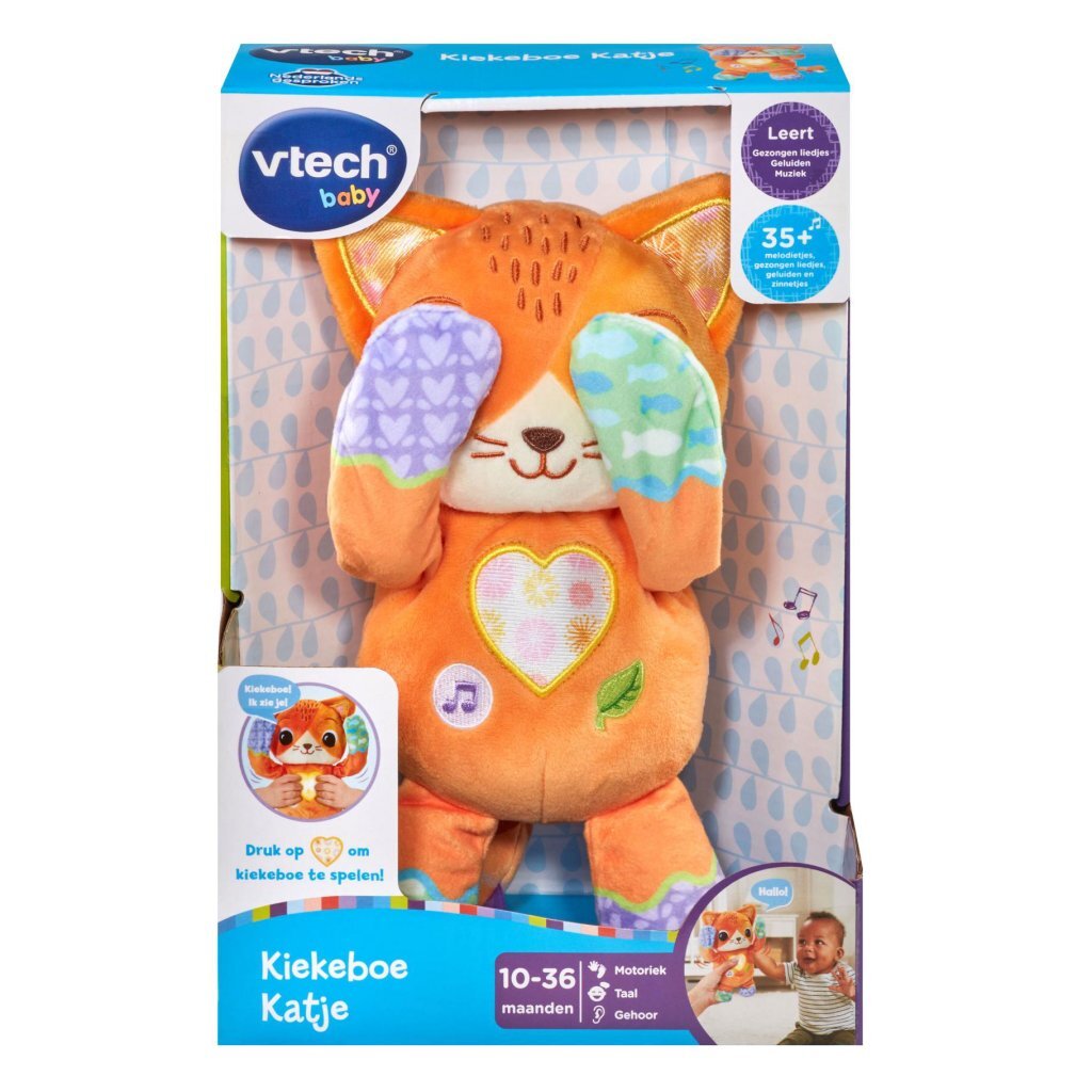 Vtech Baby Kiekeboe Knuffel Katje + Licht En Geluid