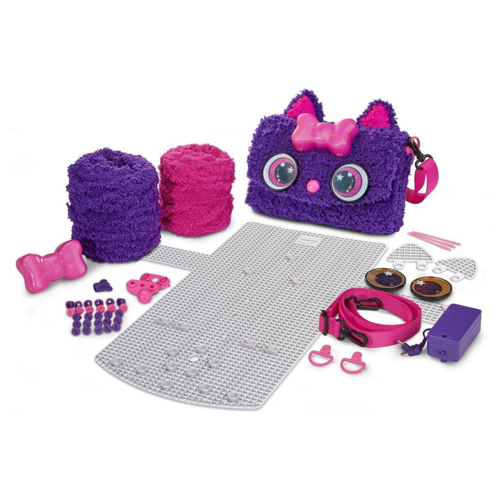 Vtech Kid'Couture Cat Cre&Euml;Er &Amp; Leer Handtas + Licht En Geluid Paars/Roze