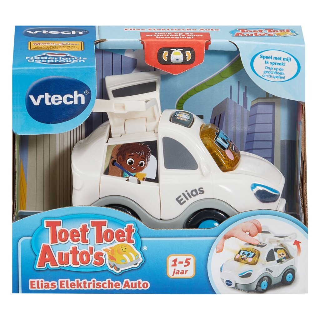 Vtech Toet Toet Auto Elias Electrische Auto + Licht En Geluid