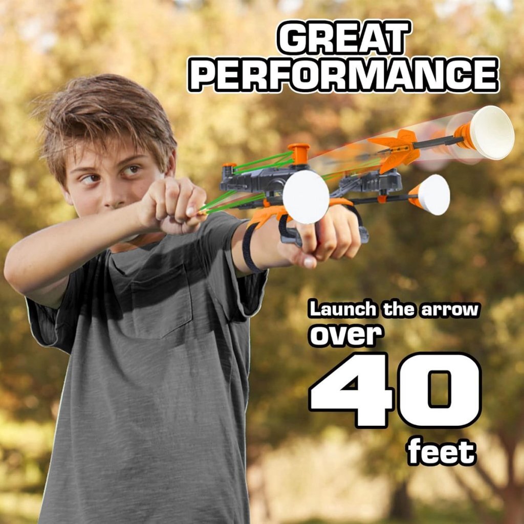 Overige Merken Fling Zing Polsboog Met 3 Pijlen