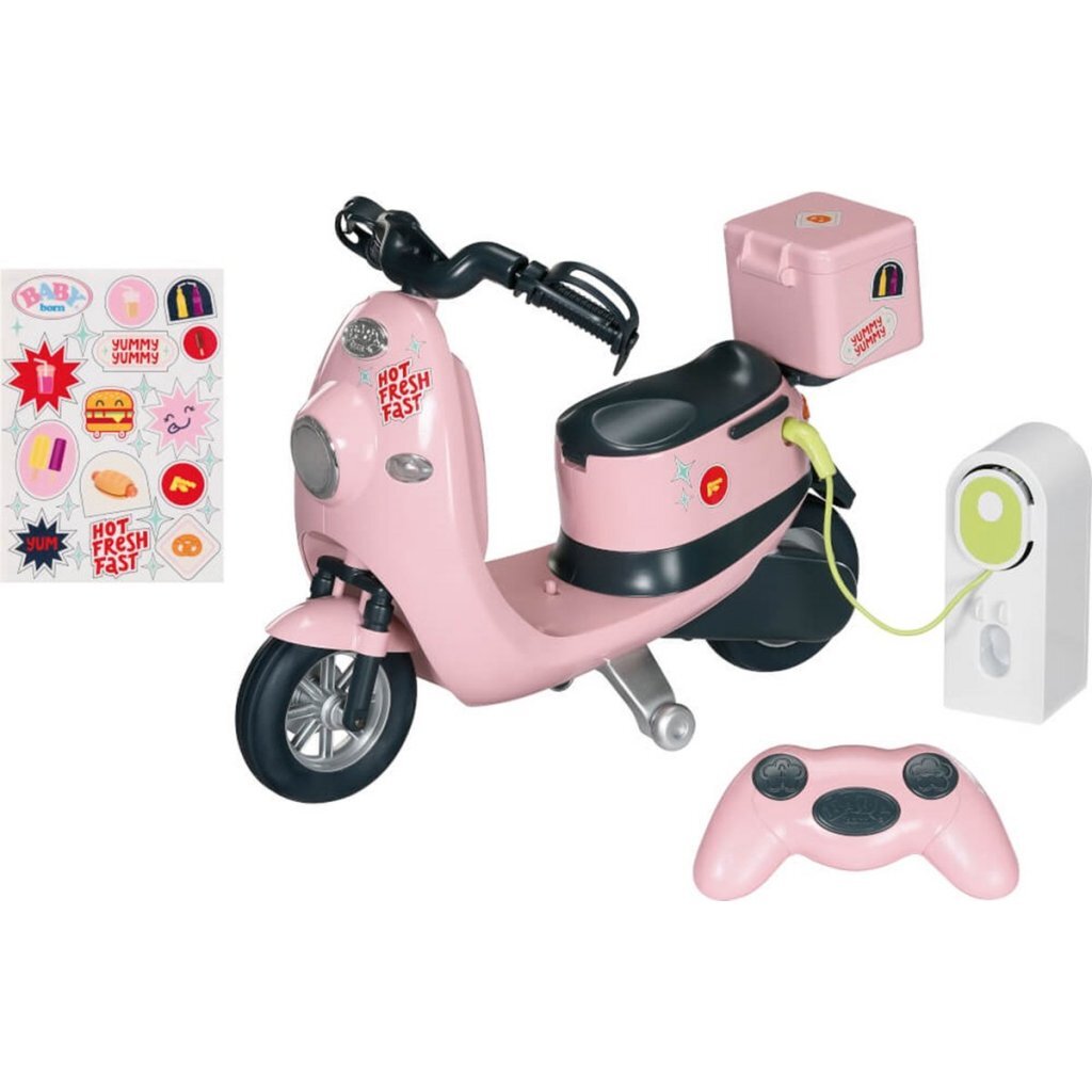 Baby Born Rc E-Scooter Roze/Zwart