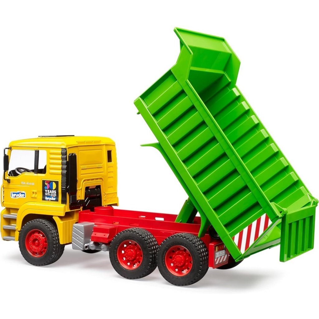Bruder 50 Jaar Bruder Man Dumptruck 1:16