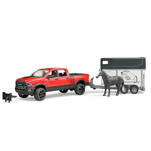 Bruder 2501 Dodge Ram Auto Met Paardentrailer