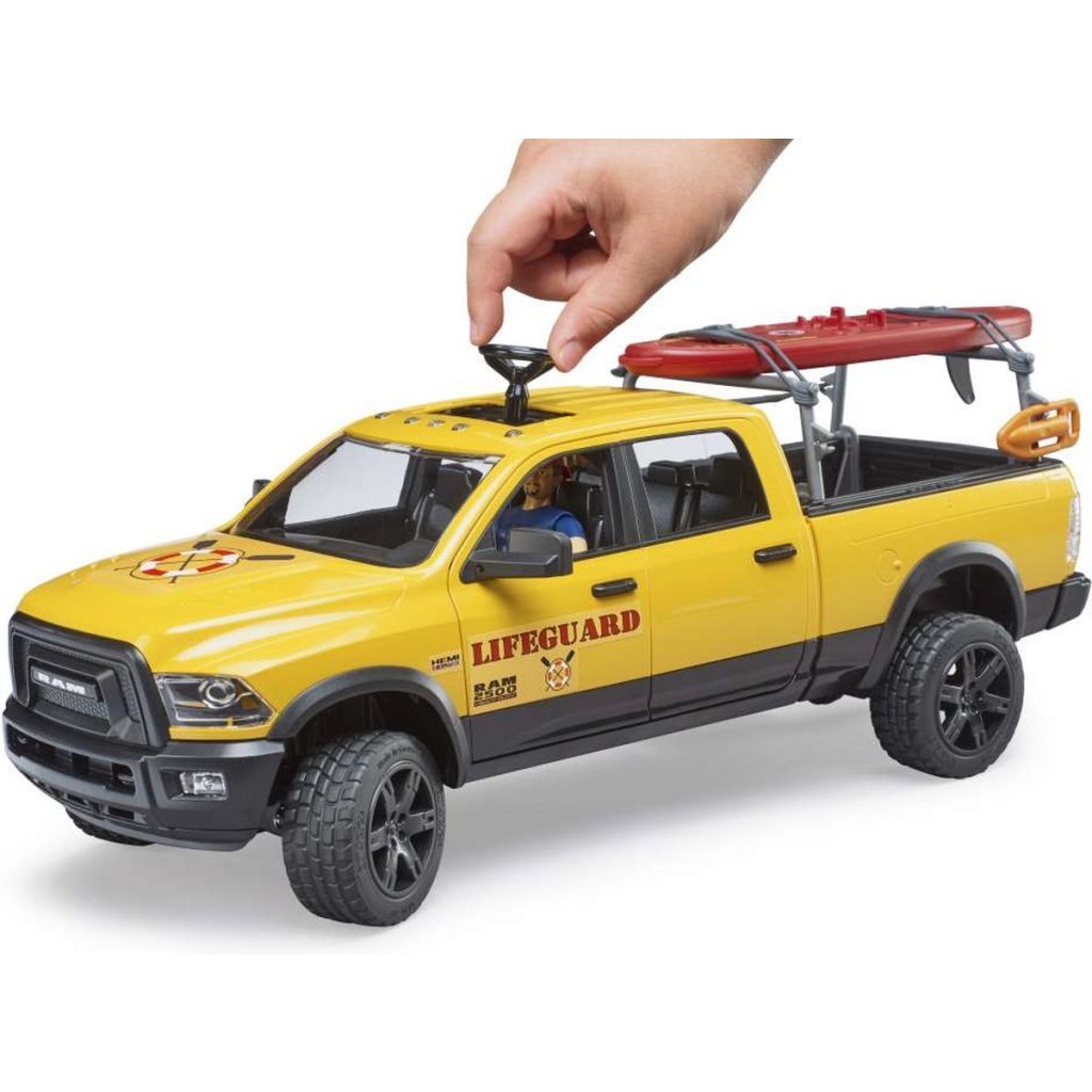 Bruder 02506 Dodge Ram 2500 Life Guard + Licht En Geluid