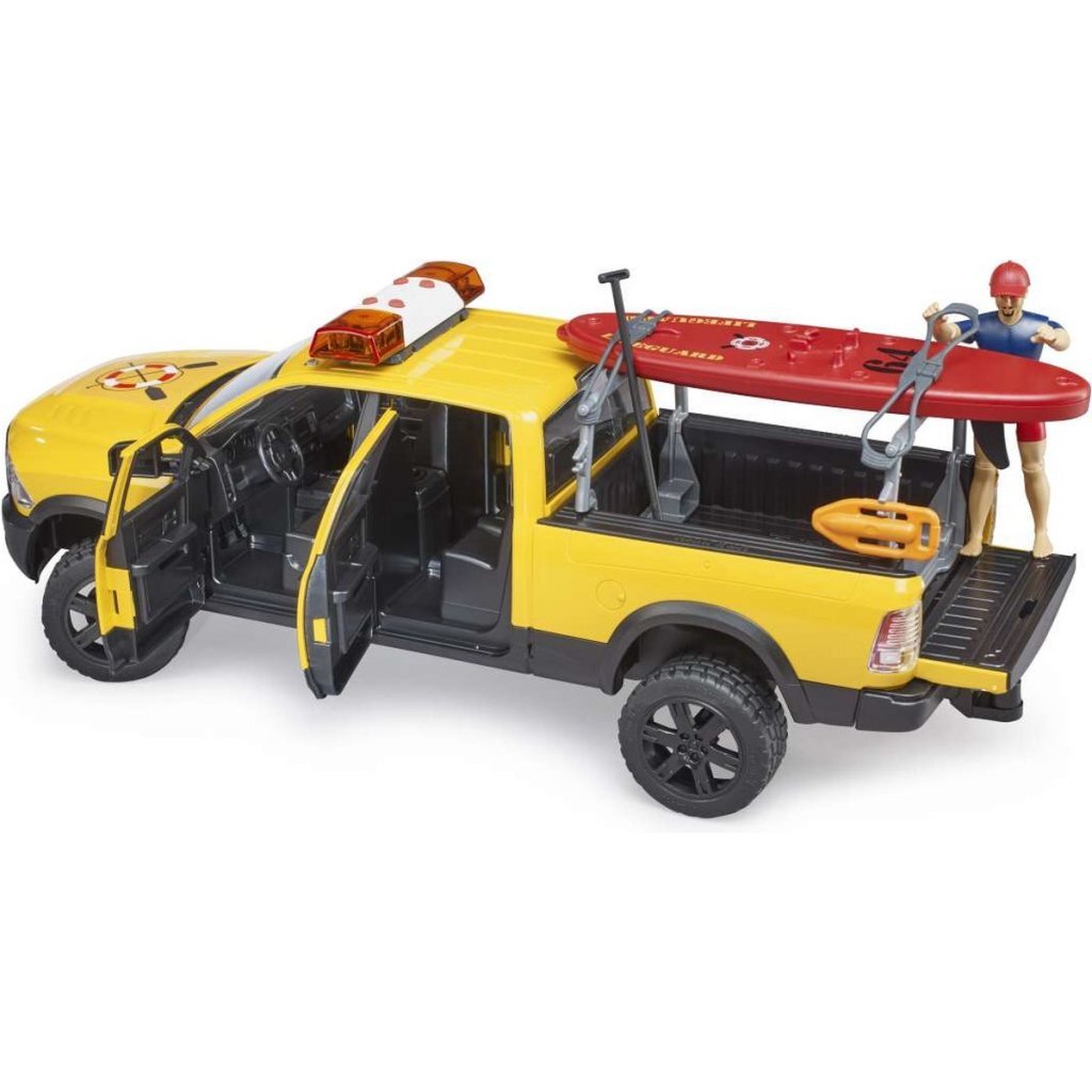 Bruder 02506 Dodge Ram 2500 Life Guard + Licht En Geluid