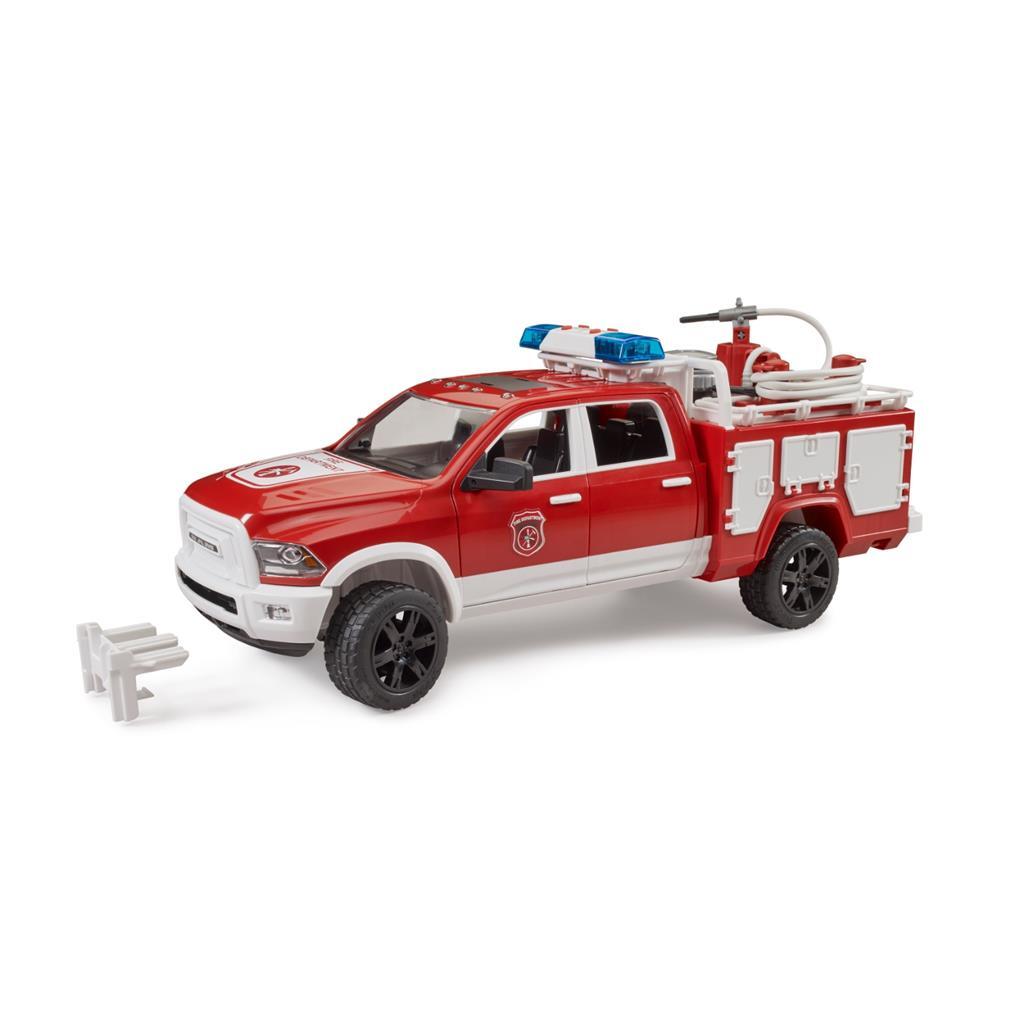 Bruder 02544 Ram 2500 Brandweerwagen + Licht En Geluid