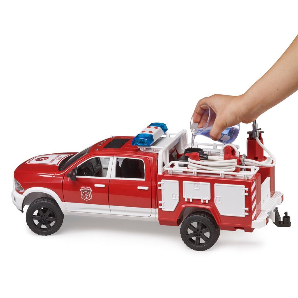 Bruder 02544 Ram 2500 Brandweerwagen + Licht En Geluid