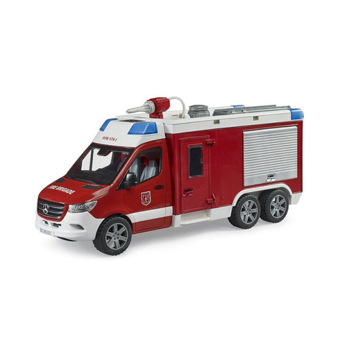 Bruder 02680 Mb Sprinter Brandweerwagen + Licht En Geluid