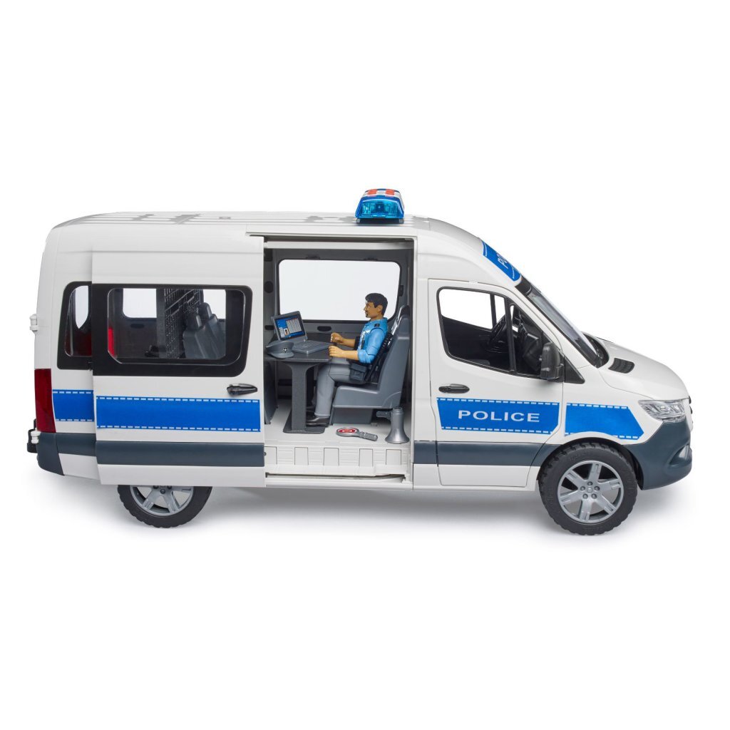 Bruder 02683 Mb Sprinter Politiehulpvoertuig + Licht- En Geluidsmodule