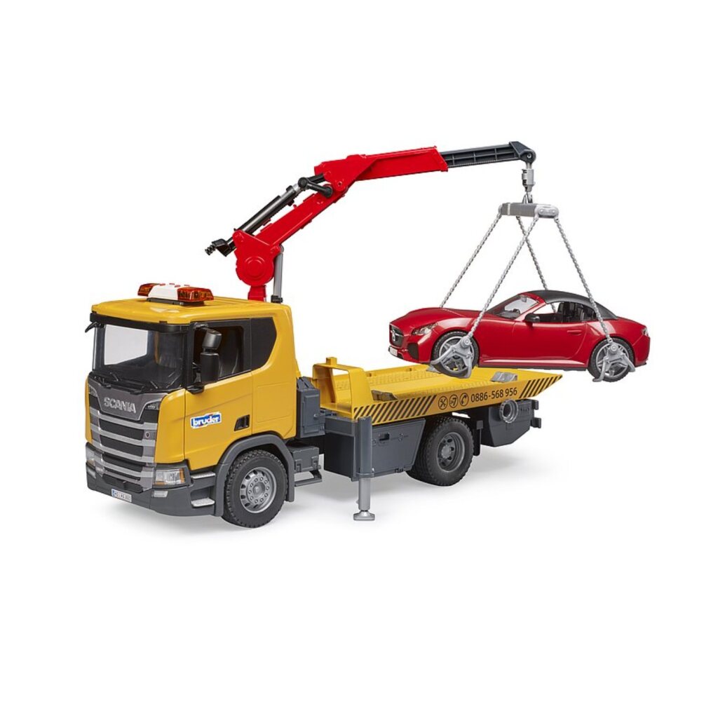 Bruder 03552 Scania Super 560R Takelwagen + Licht En Geluid + Roadster