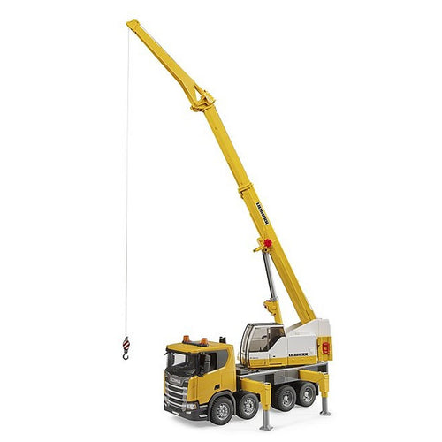 Bruder 03571 Scania Super 560R Liebherr Kraanwagen + Licht En Geluid