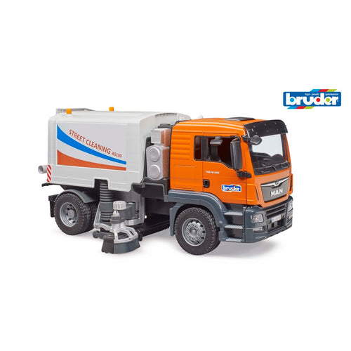 Bruder 03780 Man Tgs Stratenreiniger-Vrachtwagen