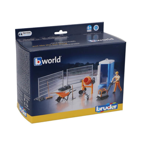 Bruder 62008 Bworld Bouwplaats Set