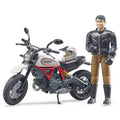 Bruder 63051 Ducati Desert Motor Met Bestuurder 1:16