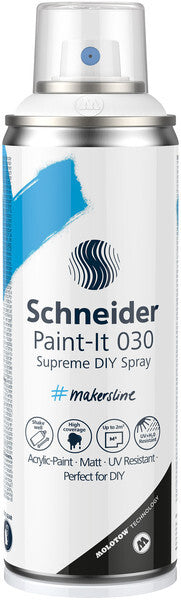 Schneider S-Ml03050008 Supreme Diy Spray Paint-It 030 Wit 200Ml