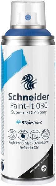 Schneider S-Ml03050025 Supreme Diy Spray Paint-It 030 Blauw 200Ml