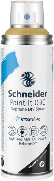 Schneider S-Ml03050066 Supreme Diy Spray Paint-It 030 Goud 200Ml