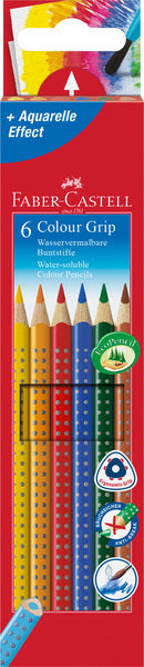 Faber Castell Fc-112406 Kleurpotlood Grip Etui 6 Stuks