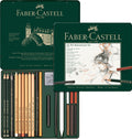 Faber Castell Fc-112976 Pitt Monochrome Set Faber-Castell 21-Delig Medium