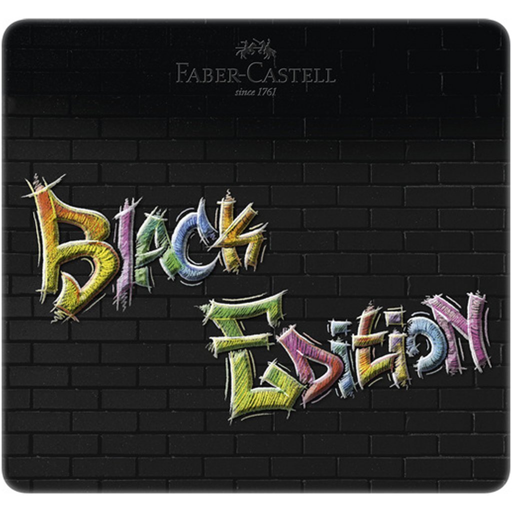 Faber Castell Fc-116425 Black Edition Kleurpotloden 24 Stuks