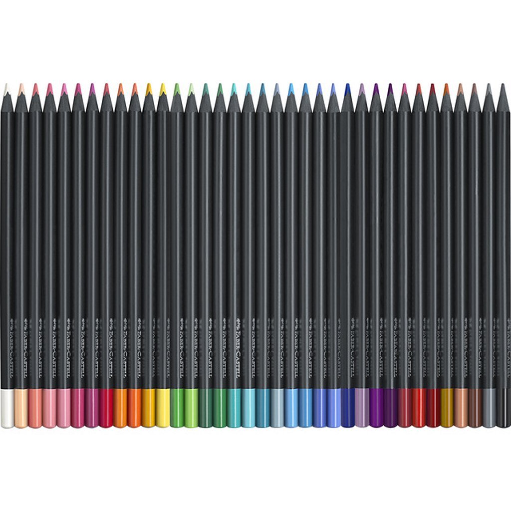 Faber Castell Fc-116436 Black Edition Kleurpotloden 36 Stuks