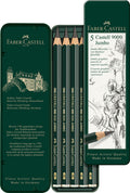 Faber Castell Fc-119305 Potlood 9000 Jumbo Etui Met 5 Stuks