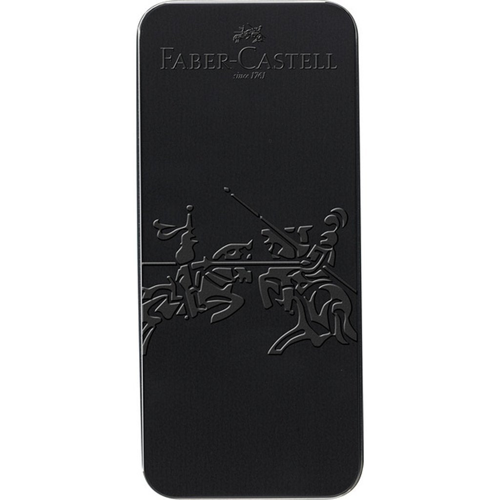 Faber Castell Fc-140983 Balpen + Vulpen Grip Zwart In Geschenkbox