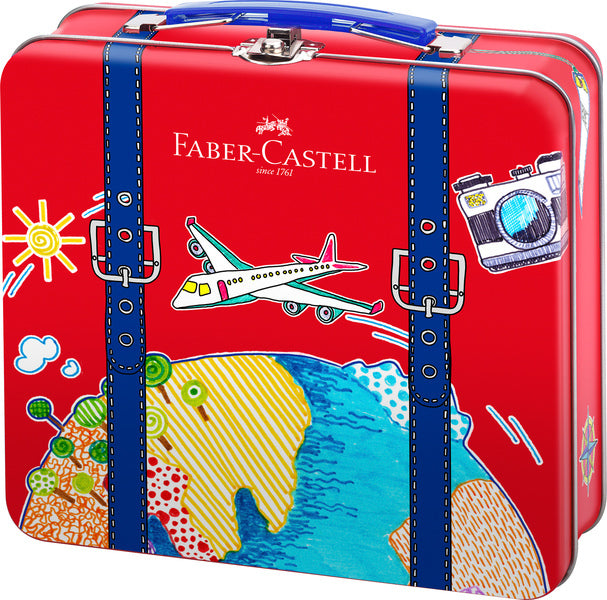 Faber Castell Fc-155535 Viltstiften Faber-Castell Connector In Reiskoffer 46 Stuks