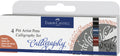 Faber Castell Fc-167504 Tekenstift Faber-Castell Pitt Artist Pen Kalligrafieset Van 4St