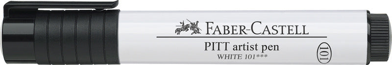 Faber Castell Fc-167601 Tekenstift Pitt Artist Pen 101 Wit 2.5Mm