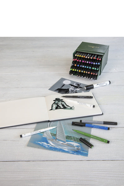 Faber Castell Fc-167601 Tekenstift Pitt Artist Pen 101 Wit 2.5Mm