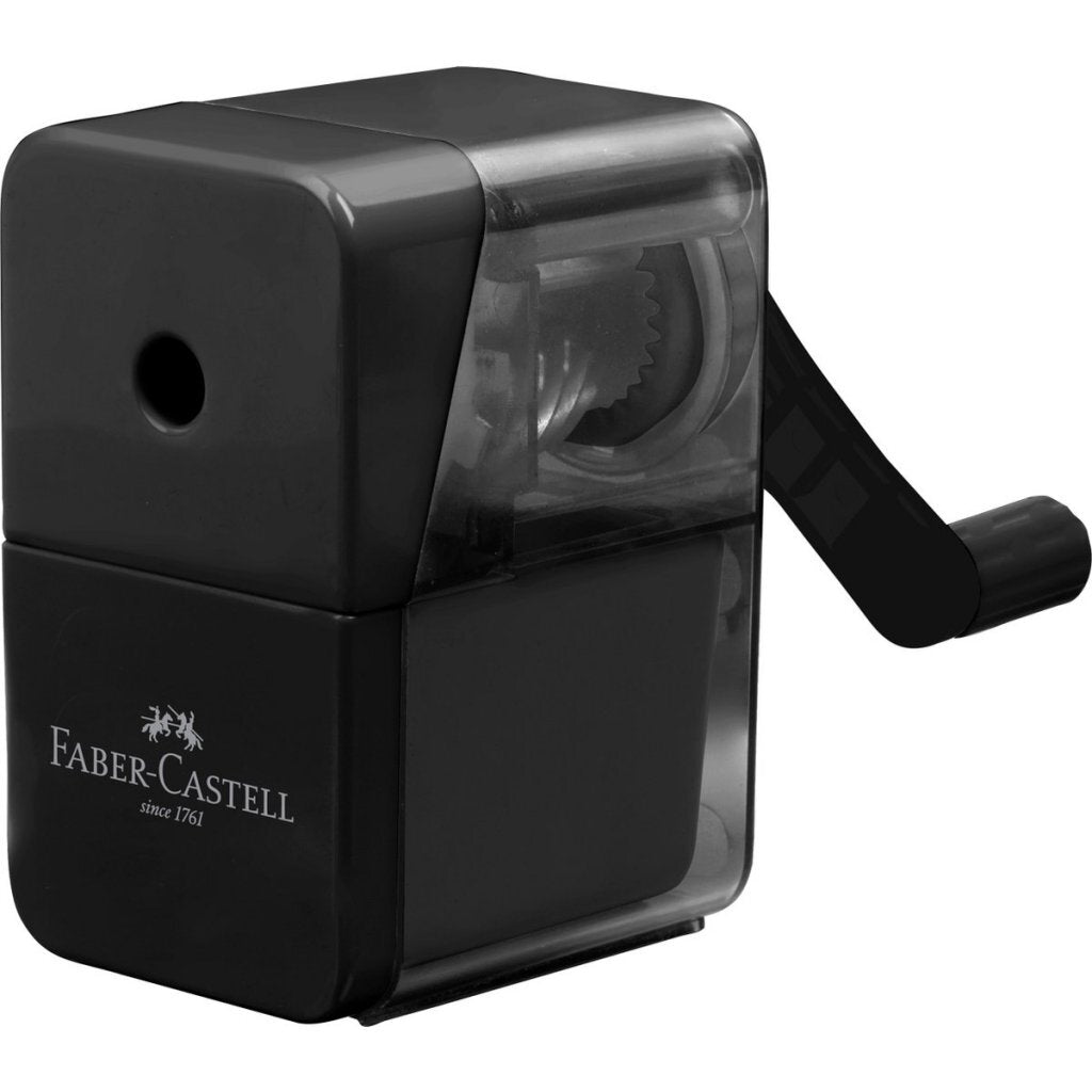 Faber Castell Fc-180984 Puntenslijper Tafelmodel Voor Potloden Tot 8.4 Mm Zwart