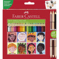 Faber Castell Fc-511515 Children Of The World Kleurpotloden 24 + 3 Stuks