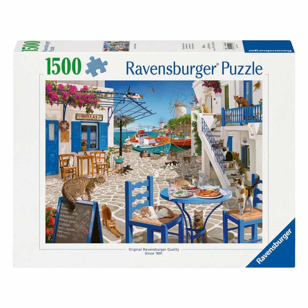 Ravensburger Puzzel Cats Of Mykonos 1500 Stukjes
