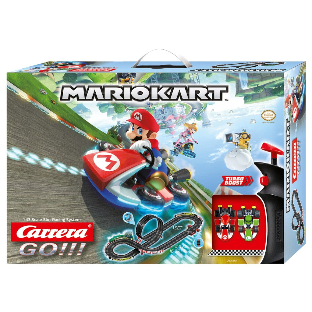 Carrera Go Racebaan Mariokart + 2 Controllers En 2 Auto's