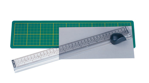 Alco Al-1441 Snijliniaal Met Mat 380X100Mm, Snijvlak Tot 33Cm.