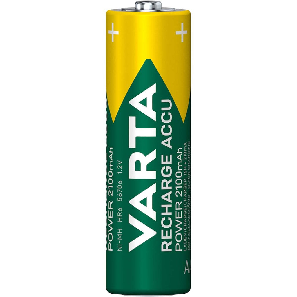 Varta Varta-56706B Oplaadbare Nimh-Batterij Aa 1.2 V Dc 2100 Mah 4-Blisterkaart