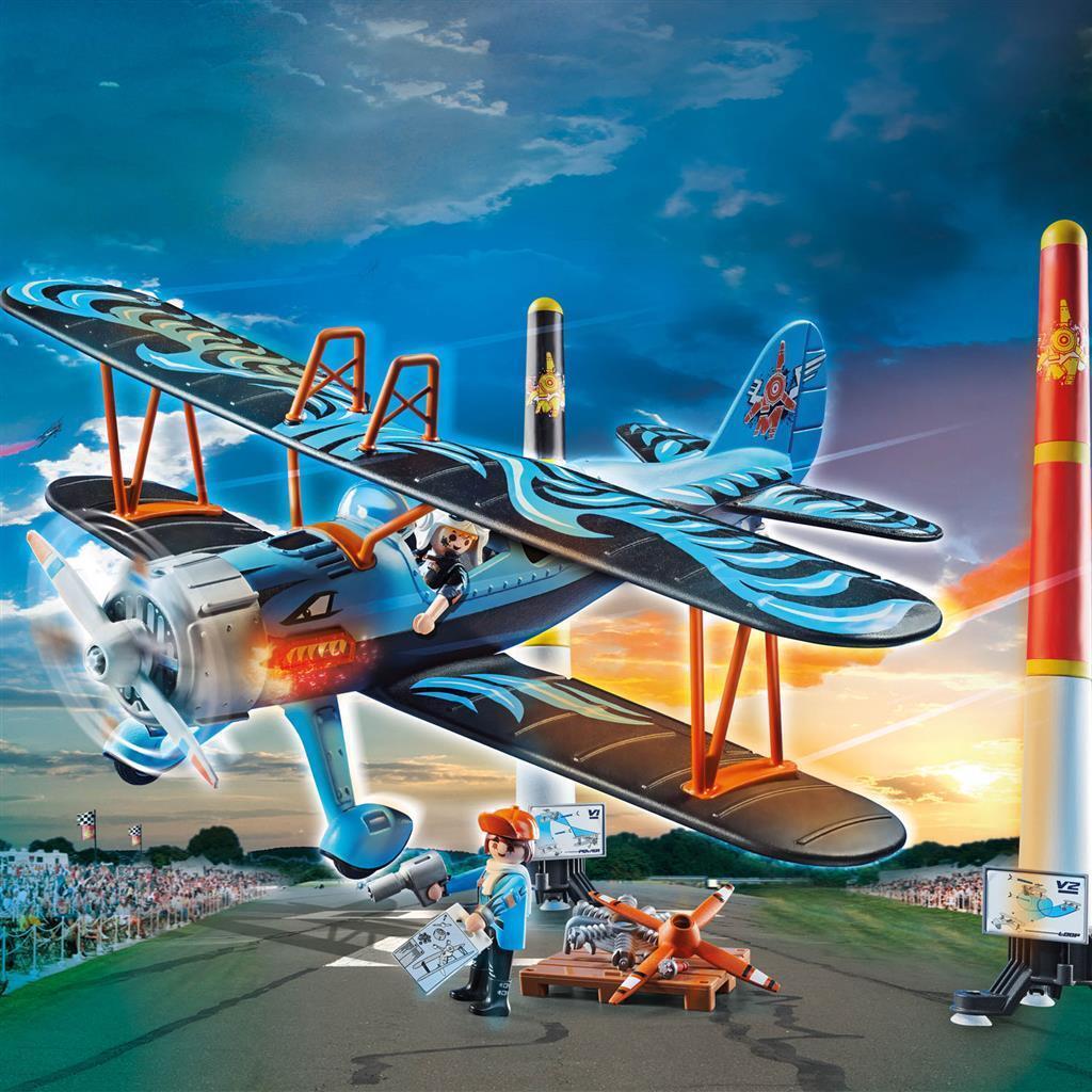 Playmobil 70831 Air Stuntshow Dubbeldekker