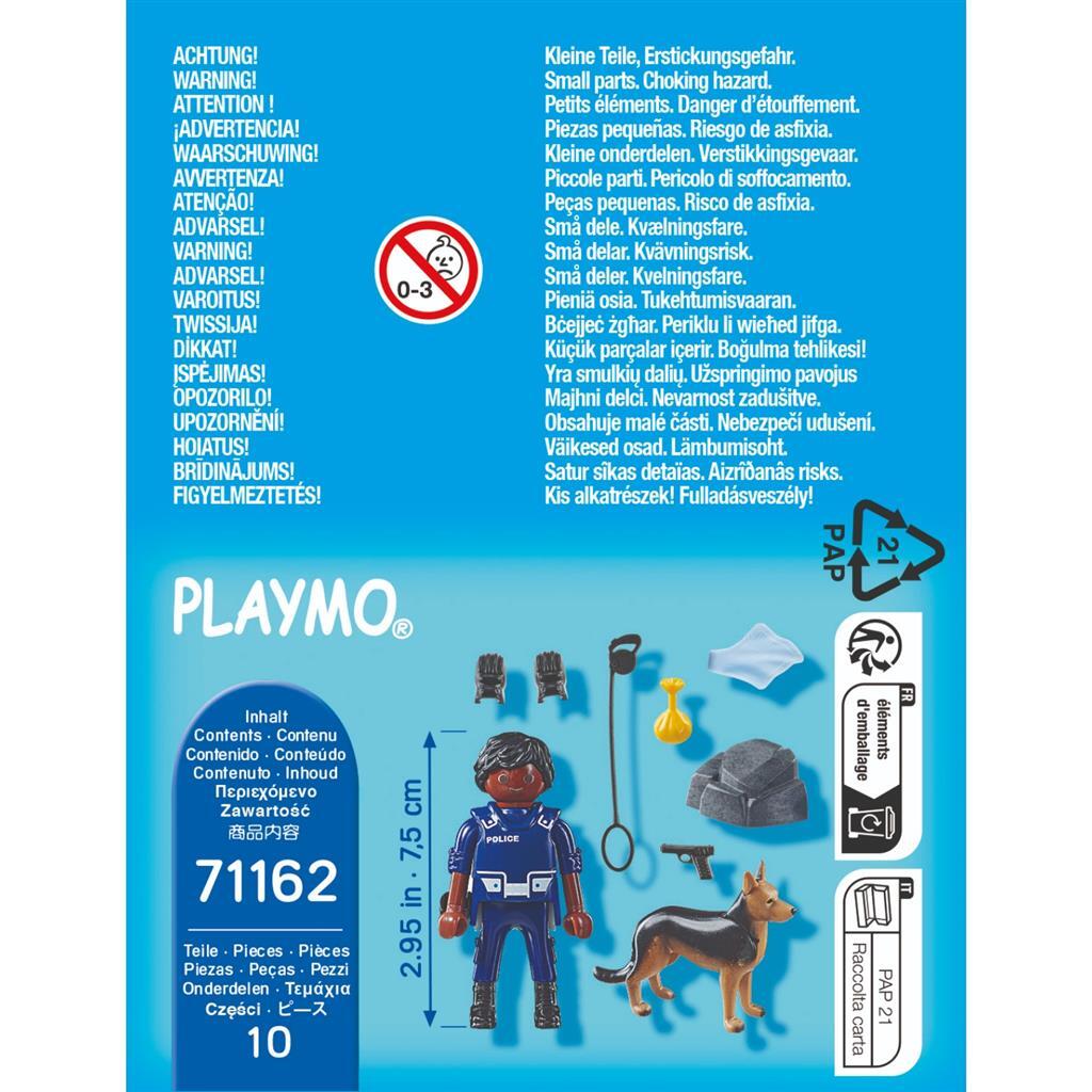 Playmobil 71162 Special Plus Politieagent Met Speurhond