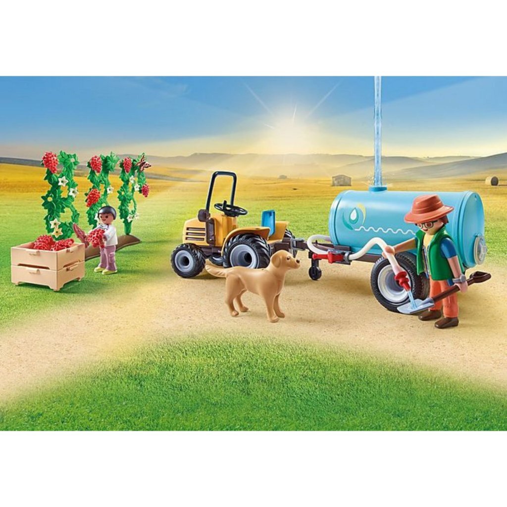 Playmobil 71442 Country Tractor Met Aanhanger En Watertank